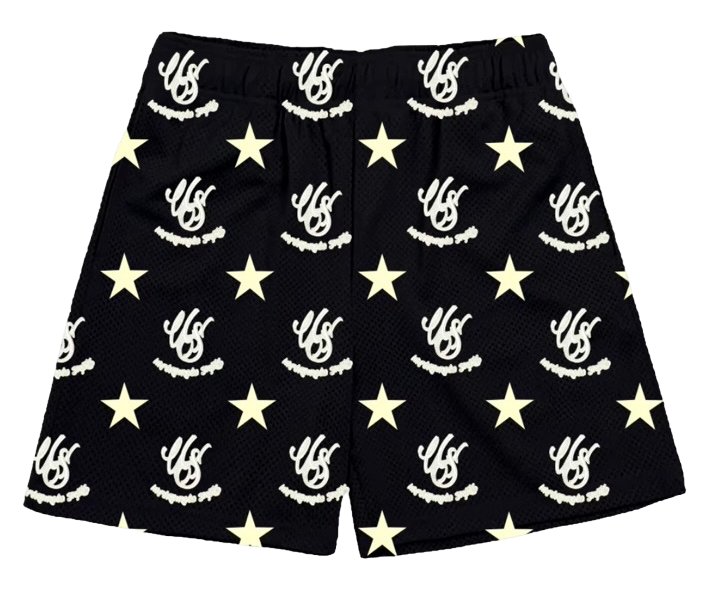 Black and White Logo Pattern